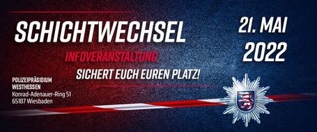 Wiesbaden - Polizeipräsidium Westhessen: POL-WI: SCHICHTWECHSEL - Der Blaulichtzirkel