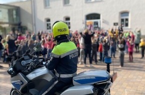 Polizei Coesfeld: POL-COE: Olfen, Wasserburg, Zur Sängerlinde, Oststraße / Hol- und Bringzonen im Rahmen der Verkehrstage vorgestellt