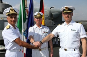 Presse- und Informationszentrum Marine: "Bayern" übernimmt - Operation "Atalanta" wird von deutscher Fregatte aus geführt