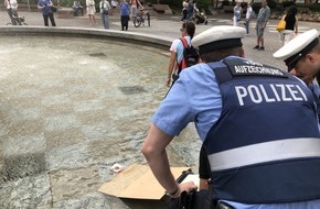 Polizeipräsidium Mainz: POL-PPMZ: Mainz - Schillerplatz - Erste Mainzer Entenrampe
