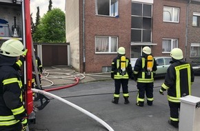 Freiwillige Feuerwehr der Stadt Goch: FF Goch: Küchenbrand in der Innenstadt