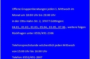 Polizeiinspektion Göttingen: POL-GÖ: (635/2016) Wohnungseinbrüche reißen nicht ab, aktueller Fall im Sandweg - Polizei Göttingen setzt "Beratungsoffensive für wirksamen Einbruchschutz" weiter fort, nächster Termin am 01.12.2016!