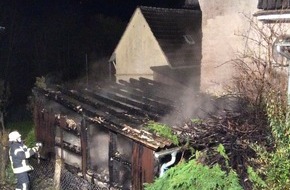 Feuerwehr Altenbeken: FW-PB: Brand eines Einfamilienhauses endet glimpflich