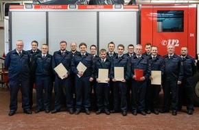 Feuerwehr Iserlohn: FW-MK: Jahresdienstbesprechung der Löschgruppe Leckingsen LG34