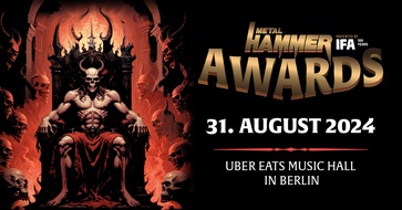 Mediahouse Berlin GmbH: IFA und Metal Hammer bringen die Metal Hammer Awards im August 2024 zurück / Deutschlands einziger Preis für harte Musik feiert sein Comeback