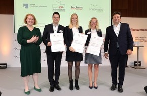 Techem GmbH: Gelebte Verantwortung: Techem mit Zertifikat zum audit berufundfamilie ausgezeichnet