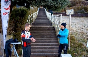 REKORD-INSTITUT für DEUTSCHLAND: RID-Weltrekord für »längsten Nonstop-Treppenlauf (Outdoor, Team)« (28:06:00) – Extremsportler-Duo mit herausragender Teamleistung erfolgreich – Weltrekordaktion für guten Zweck – Rekord-Institut für ...