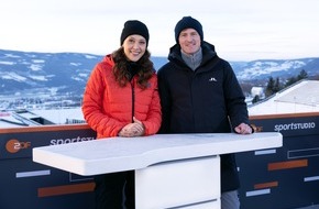 ZDF: Nordische Ski-WM bei "sportstudio live" im ZDF