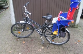 Polizeidirektion Bad Segeberg: POL-SE: Weddelbrook - Entwendetes Fahrrad, Eigentümer gesucht
