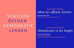 Evangelische Akademie Bad Boll: Schulen &ouml;ffnen, Demokratie lernen: Video & Podcast
