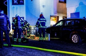 Feuerwehr Iserlohn: FW-MK: Rauchentwicklung aus einem Keller am Saatweg