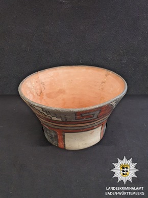 LKA-BW: 17 wertvolle Kulturschätze aus dem Handel gezogen und an den peruanischen Staat zurückgegeben