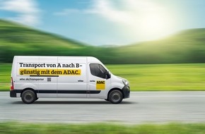 ADAC SE: Neu: Umziehen mit dem ADAC Transporter / Kleintransporter stehen an 30 Clubmobil Stationen bereit / Umzugsratgeber "Du packst das" gibt wertvolle Tipps