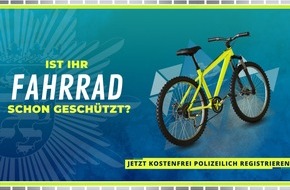 Polizeipräsidium Südhessen: POL-DA: Lorsch: Polizei lädt Interessierte zur Fahrradregistrierung ein