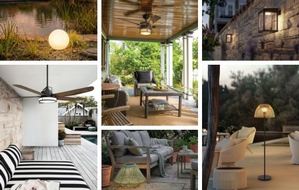 Lampenwelt GmbH: Gartenflair mit Solar & Ventilatoren: Lampenwelt.de pr&auml;sentiert Must-haves f&uuml;r den Sommer