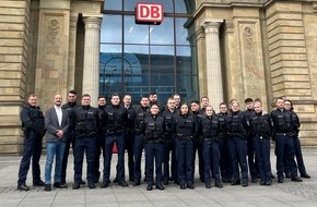Bundespolizeiinspektion Magdeburg: BPOLI MD: Bundespolizeiinspektion Magdeburg begrüßt 22 neue Kolleginnen und Kollegen