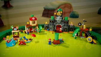 LEGO GmbH: Die LEGO Gruppe pr&auml;sentiert die neue LEGO&reg; Super Mario(TM) Reihe, inklusive mit Spannung erwarteten LEGO Minifiguren