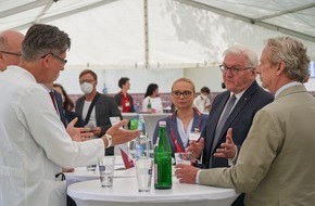 Johanniter Unfall Hilfe e.V.: Bundespräsident Steinmeier dankt Johannitern / Engagement der Johanniter in der Corona-Pandemie gewürdigt