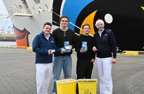 AIDA Cruises: AIDA Bildmeldung: Gelebte Kreislaufwirtschaft: Coffeecycle & AIDA Cruises ziehen positive Bilanz