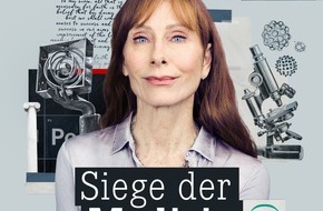 Wort & Bild Verlagsgruppe - Unternehmensmeldungen: (Korrektur wegen Bildmaterial) Neue Podcaststaffel Siege der Medizin: Andrea Sawatzki präsentiert Gamechanger in der Medizingeschichte