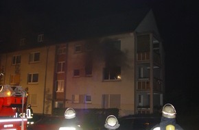 Feuerwehr Essen: FW-E: Wohnungsbrand in Huttrop