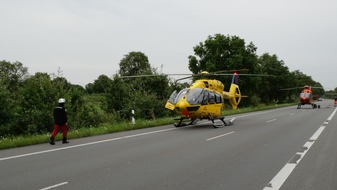 Kreisfeuerwehrverband Segeberg: FW-SE: Schwerer Verkehrsunfall mit 7 verletzten Personen