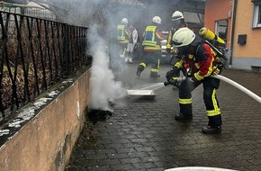 Freiwillige Feuerwehr Stockach: FW Stockach: Kaminbrand