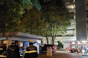 Feuerwehr München: FW-M: Zimmerbrand im elften Stock (Bogenhausen)