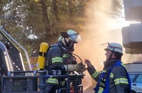 Freiwillige Feuerwehr Werne: FW-WRN: FEUER_3 - LZ1 - unklare Rauchentwicklung aus einem Gebäude