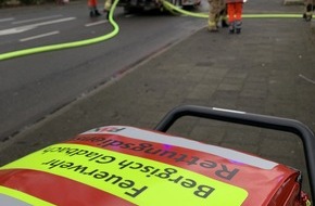 Feuerwehr Bergisch Gladbach: FW-GL: Gebäudebrand im Stadtteil Frankenforst von Bergisch Gladbach