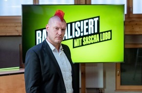 ZDFneo: Social Factual "Radikalisiert - Mit Sascha Lobo" in ZDFneo