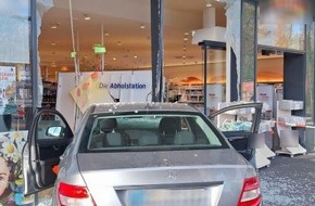 Polizei Bremen: POL-HB: Nr.: 0770 --Mit dem Auto in Drogeriemarkt--
