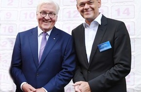Deutscher Lotto- und Totoblock (DLTB): Im Glück verbunden: Bundespräsident besucht LOTTO in Deutschland beim Bürgerfest