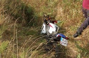Polizeiinspektion Nienburg / Schaumburg: POL-STH: Motorradunfall