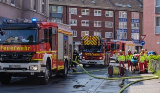 Feuerwehr Gelsenkirchen: FW-GE: Zwei Brände am Mittwochnachmittag in Bismarck und Schalke-Nord