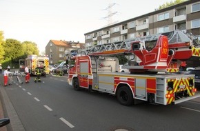 Feuerwehr Dinslaken: FW Dinslaken: Brandeinsatz Küpperstr.