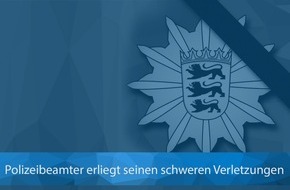 Polizeipräsidium Mannheim: POL-MA: Pressemitteilung der Staatsanwaltschaft Karlsruhe, des Präsidiums Mannheim und des LKA - Polizeibeamter erliegt den Verletzungen des Messerangriffs vom Mannheimer Marktplatz vom 31. Mai 2024