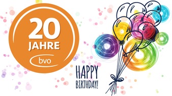 Bundesverband Osteopathie e. V. - BVO: 20 Jahre für die Osteopathie - der BVO feiert 20-jähriges Bestehen!
