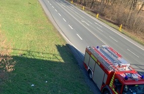 Freiwillige Feuerwehr Werne: FW-WRN: Zu zwei Einsätzen wurden heute die Einsatzkräfte der Freiwilligen Feuerwehr Werne gerufen - TH_1 - Ölspur, Diesel läuft aus Fahrzeug / Abschlepper vor Ort und F_BMA - ausgelöste Brandmeldeanlage