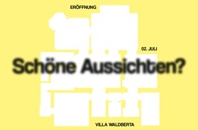 Hochschule M&uuml;nchen: Presseeinladung: &ldquo;Sch&ouml;ne Aussichten?&rdquo; &ndash; Ausstellung in der historischen Villa Waldberta, 02.&ndash;05 Juli 2026