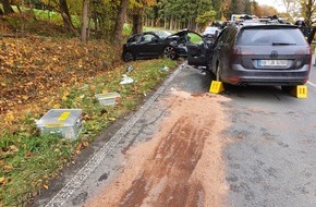 Freiwillige Feuerwehr Breckerfeld: FW-EN: Schwerer Verkehrsunfall auf der L528