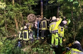 Feuerwehr und Rettungsdienst Bonn: FW-BN: Schwerer Verkehrsunfall auf der BAB59 in Bonn-Vilich - zwei verletzte Personen.
