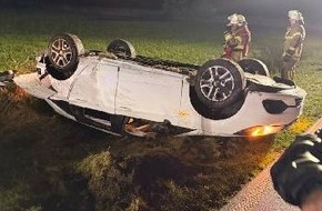 Polizeiinspektion Wilhelmshaven/Friesland: POL-WHV: Vier Leichtverletzte nach Verkehrsunfall in Wangerland