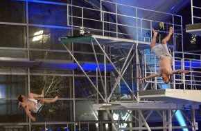 ProSieben: Zehn-Meter-Turm: Joey Kelly fordert Fabian Hambüchen beim "TV total Turmspringen" heraus