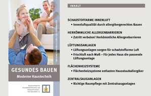 BGV - Info Gesundheit e.V.: Schimmelpilze verhindern: Beim Energiesparen keine zu drastischen Schritte