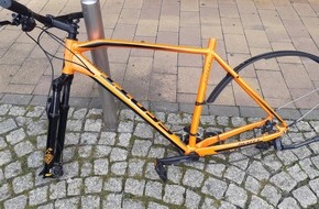 Bundespolizeiinspektion Klingenthal: BPOLI KLT: Fahrradteile gestohlen - Bundespolizei sucht Zeugen
