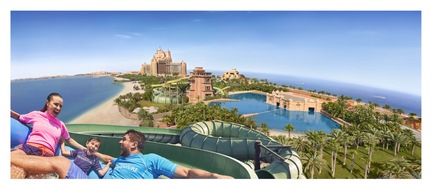 Atlantis, The Palm: Aquaventure im Atlantis, The Palm ist bester Wasserpark im Nahen Osten und zweitbester weltweit bei den Trip Advisor's Travellers' Choice Awards