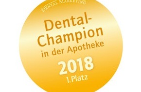Healthcare Marketing - Das Fachmagazin für Gesundheitsmarken: DENTAL MARKETING kürt die Dental-Champions in Apotheken 2018