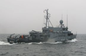 Presse- und Informationszentrum Marine: Deutsche Marine - Pressemeldung: 57 Seeminen in Ostsee zerstört