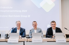 Instone Real Estate Group SE: Hauptversammlung der Instone Group beschließt Dividenden-Ausschüttung in Höhe von 0,33 Euro pro Aktie; erste Projektakquisitionen seit zwei Jahren